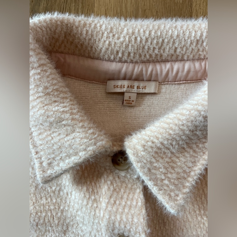 SKIES ARE BLUE | BLUSH SHACKET | KNEE LENGTH - Picture 10 of 11